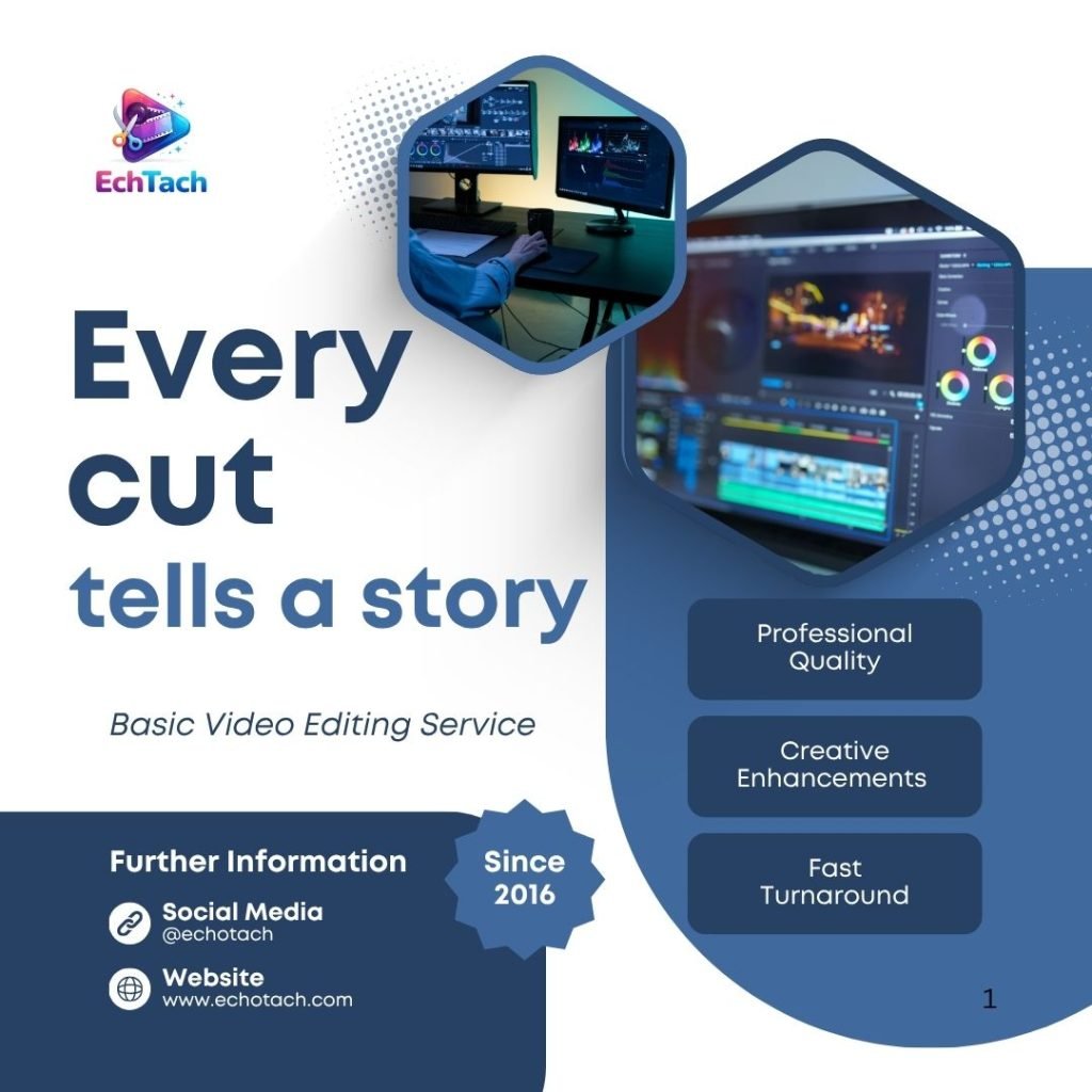alt="Professional video editing services for YouTube and social media"