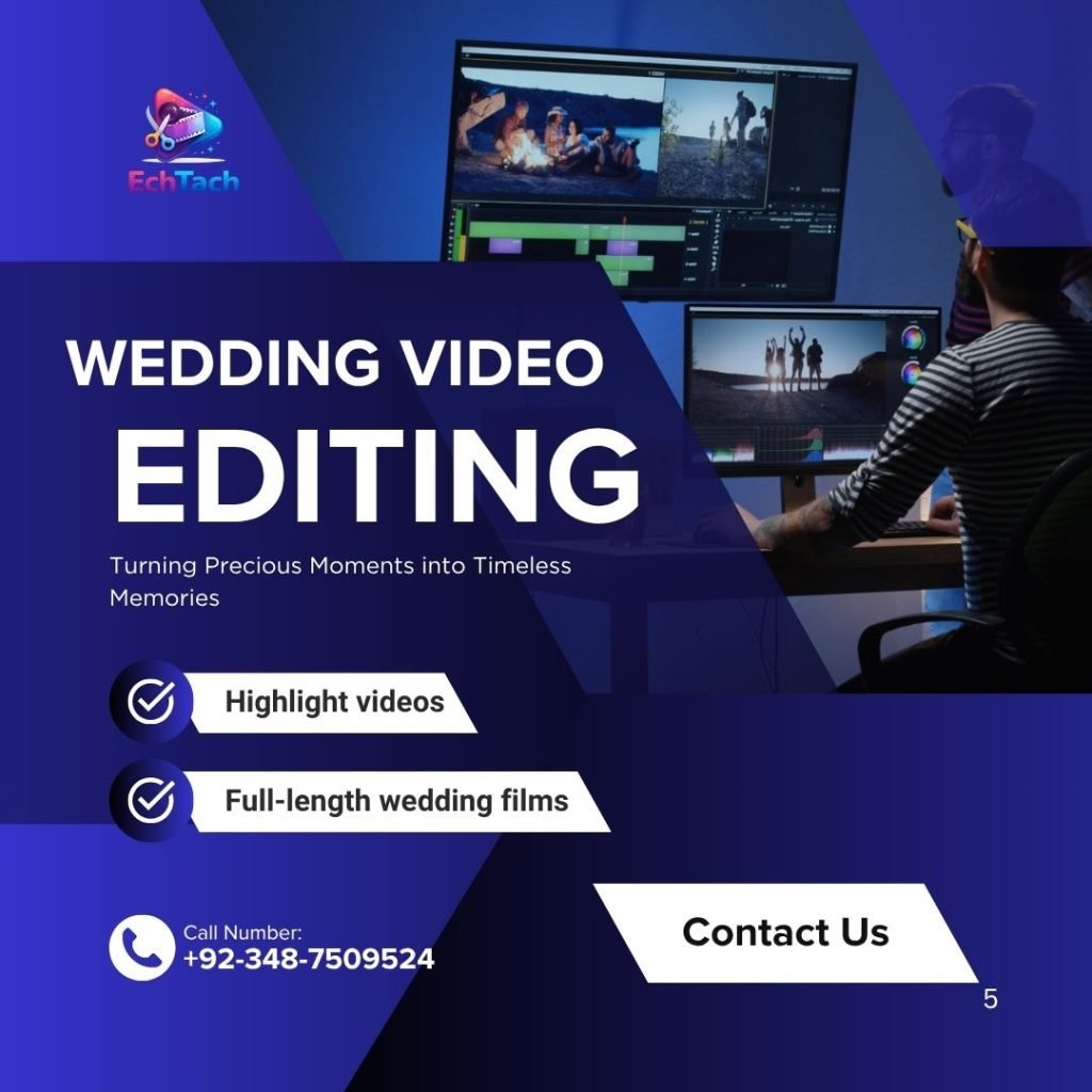 💍 Echo Tach — Wedding Video Editing Pricing
