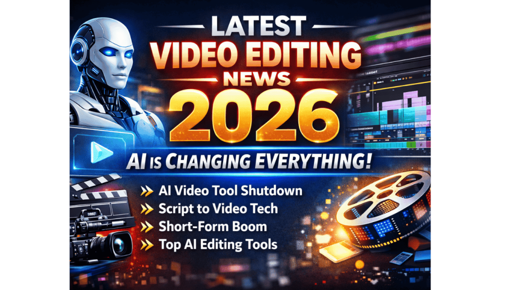 Latest Video Editing News 2026