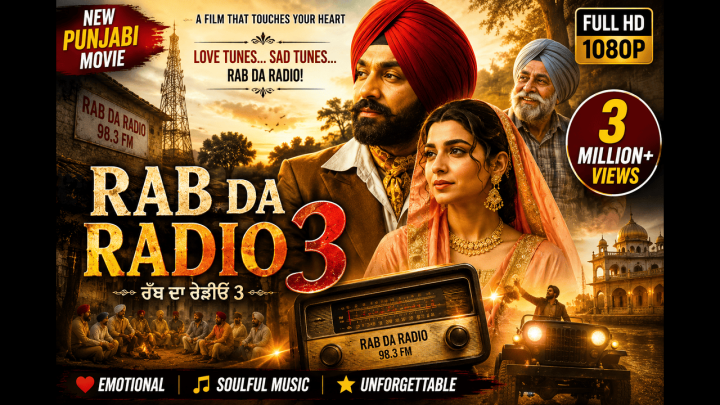 Watch Rabb Da Radio 3 (Punjabi Movie)