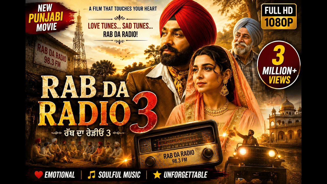 Watch Rabb Da Radio 3 (Punjabi Movie)