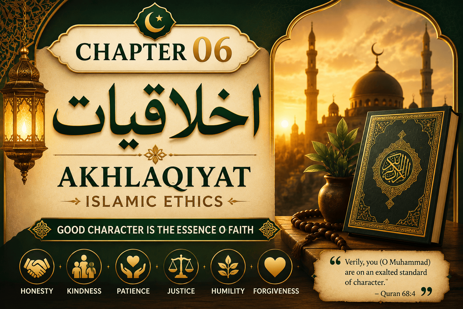 Chapter 06: Akhlaqiyat (Islamic Ethics)